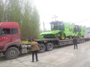 山东东营(ying)又发2台穗茎兼(jian)收玉米收获机