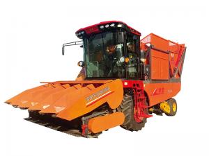 4YZB-5B自走(zou)式穗茎兼收玉米收获机